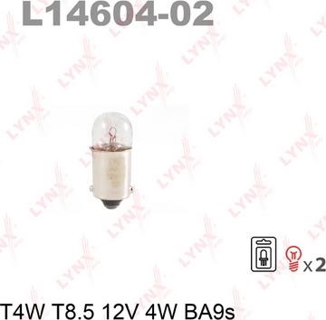 LYNXauto L14604-02 - Ampoule cwaw.fr