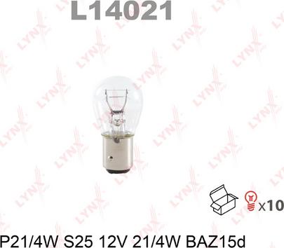 LYNXauto L14021 - Ampoule cwaw.fr