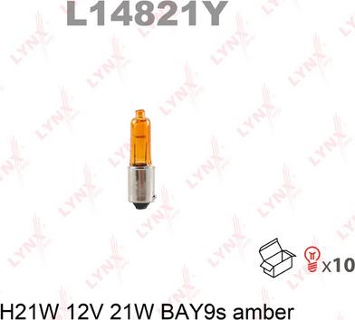 LYNXauto L14821Y - Ampoule cwaw.fr