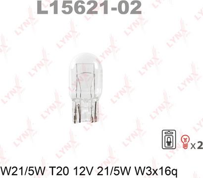 LYNXauto L15621-02 - Ampoule cwaw.fr