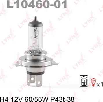 LYNXauto L10460-01 - Ampoule, projecteur longue portée cwaw.fr