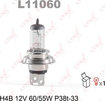 LYNXauto L11060 - Ampoule, projecteur principal cwaw.fr