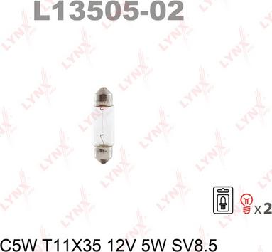 LYNXauto L13505-02 - Ampoule cwaw.fr