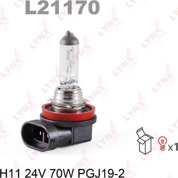 LYNXauto L21170 - Ampoule, projecteur principal cwaw.fr