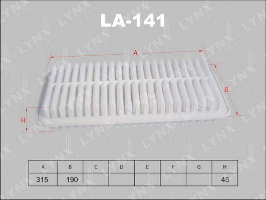 LYNXauto LA-141 - Filtre à air cwaw.fr