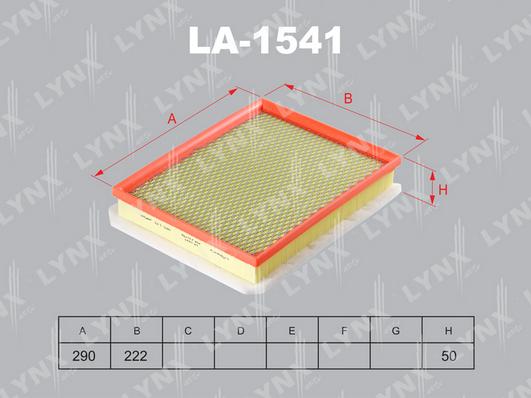 LYNXauto LA-1541 - Filtre à air cwaw.fr