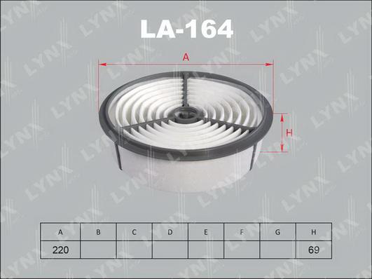 LYNXauto LA-164 - Filtre à air cwaw.fr