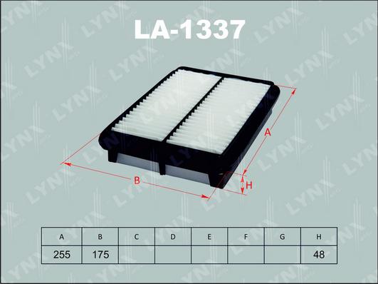 LYNXauto LA-1337 - Filtre à air cwaw.fr