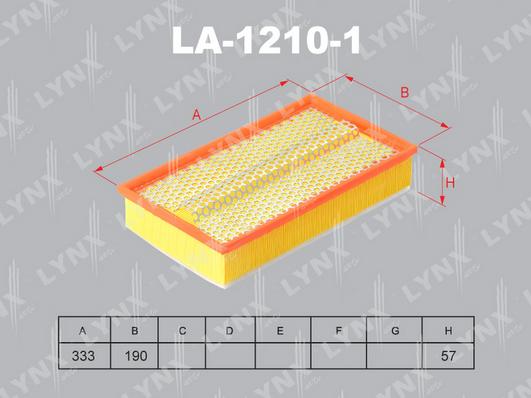 LYNXauto LA-1210-1 - Filtre à air cwaw.fr