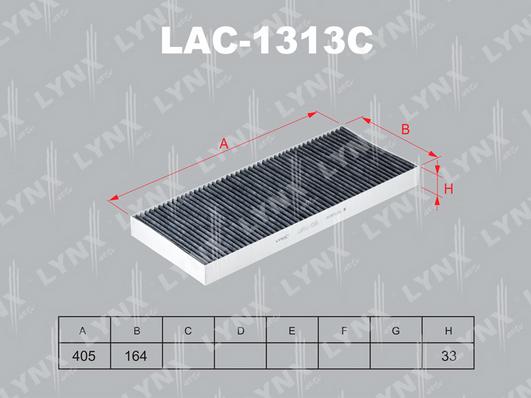 LYNXauto LAC-1313C - Filtre, air de l'habitacle cwaw.fr