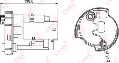 LYNXauto LF-990M - Filtre à carburant cwaw.fr