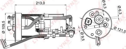 LYNXauto LF-986M - Filtre à carburant cwaw.fr