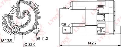 LYNXauto LF-988M - Filtre à carburant cwaw.fr