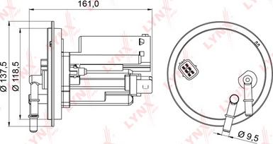 LYNXauto LF-977M - Filtre à carburant cwaw.fr