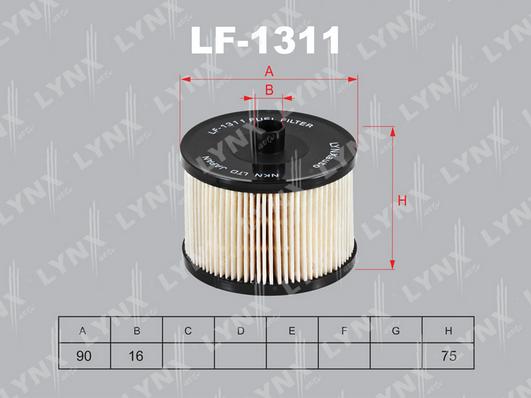 LYNXauto LF-1311 - Filtre à carburant cwaw.fr