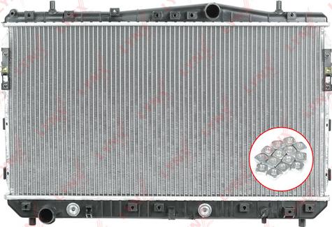 LYNXauto RB-1016 - Radiateur, refroidissement du moteur cwaw.fr