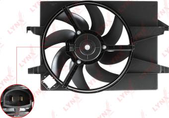 LYNXauto RF-1012 - Ventilateur, refroidissement du moteur cwaw.fr