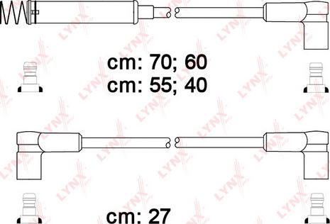 LYNXauto SPC5908 - Kit de câbles d'allumage cwaw.fr