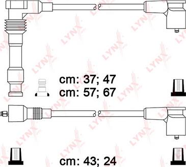 LYNXauto SPC5911 - Kit de câbles d'allumage cwaw.fr