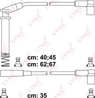 LYNXauto SPC5932 - Kit de câbles d'allumage cwaw.fr