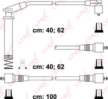 LYNXauto SPC5937 - Kit de câbles d'allumage cwaw.fr