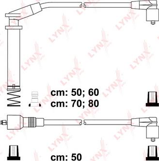 LYNXauto SPC5929 - Kit de câbles d'allumage cwaw.fr