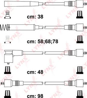 LYNXauto SPC5923 - Kit de câbles d'allumage cwaw.fr