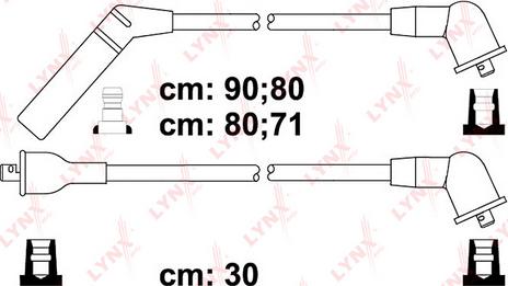 LYNXauto SPC5511 - Kit de câbles d'allumage cwaw.fr