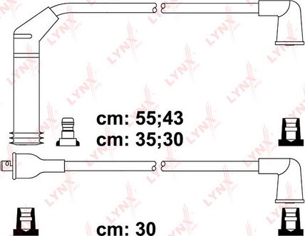 LYNXauto SPC5513 - Kit de câbles d'allumage cwaw.fr