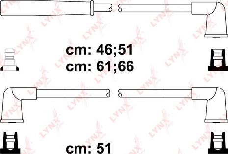 LYNXauto SPC5120 - Kit de câbles d'allumage cwaw.fr