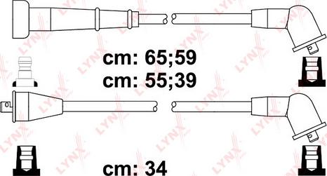 LYNXauto SPC5723 - Kit de câbles d'allumage cwaw.fr