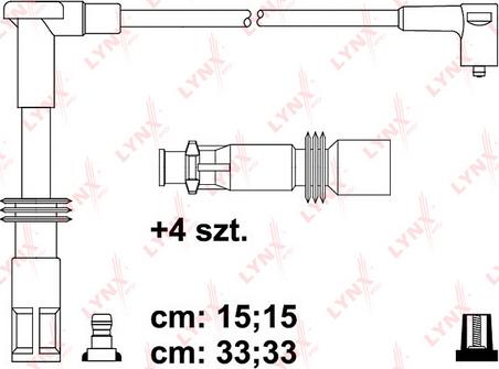 LYNXauto SPC1014 - Kit de câbles d'allumage cwaw.fr