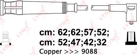 LYNXauto SPC1011 - Kit de câbles d'allumage cwaw.fr
