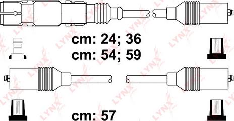 LYNXauto SPC8003 - Kit de câbles d'allumage cwaw.fr