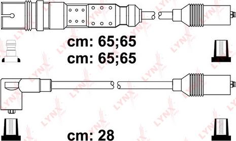 LYNXauto SPC8033 - Kit de câbles d'allumage cwaw.fr