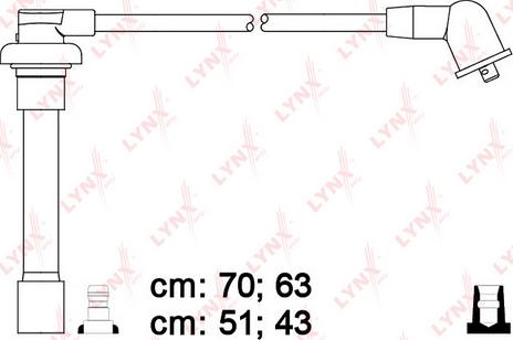 LYNXauto SPC3408 - Kit de câbles d'allumage cwaw.fr