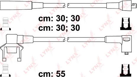 LYNXauto SPC7808 - Kit de câbles d'allumage cwaw.fr