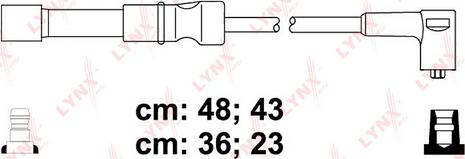 LYNXauto SPE1808 - Kit de câbles d'allumage cwaw.fr