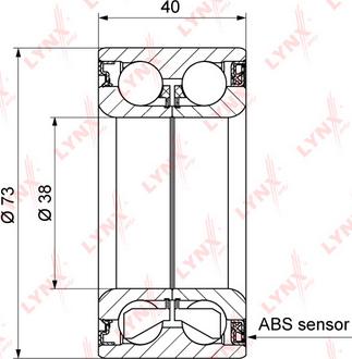 LYNXauto WB-1324 - Kit de roulements de roue cwaw.fr