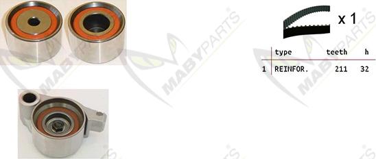 Mabyparts OBK010466 - Kit de distribution cwaw.fr