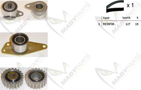 Mabyparts OBK010426 - Kit de distribution cwaw.fr