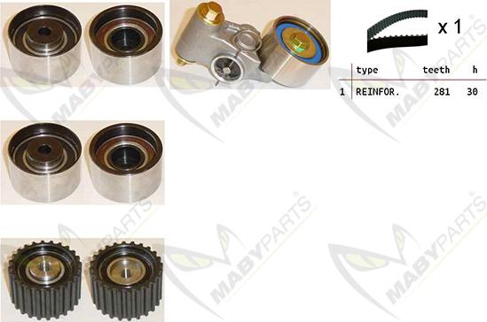 Mabyparts OBK010506 - Kit de distribution cwaw.fr