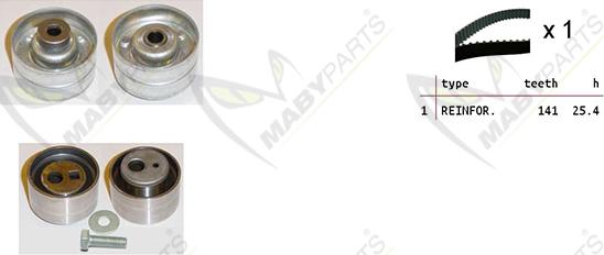 Mabyparts OBK010094 - Kit de distribution cwaw.fr