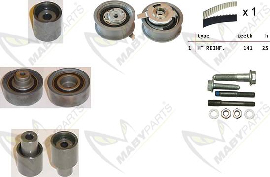 Mabyparts OBK010090 - Kit de distribution cwaw.fr