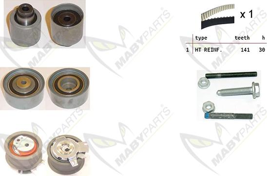 Mabyparts OBK010061 - Kit de distribution cwaw.fr