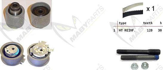 Mabyparts OBK010037 - Kit de distribution cwaw.fr