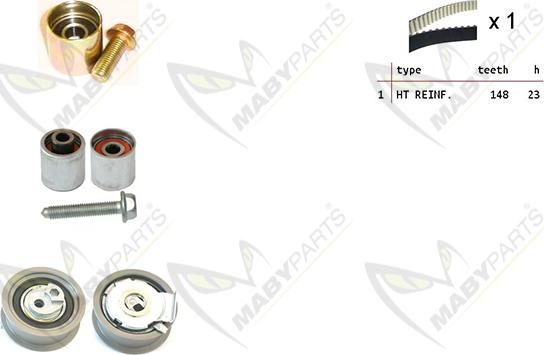 Mabyparts OBK010193 - Kit de distribution cwaw.fr