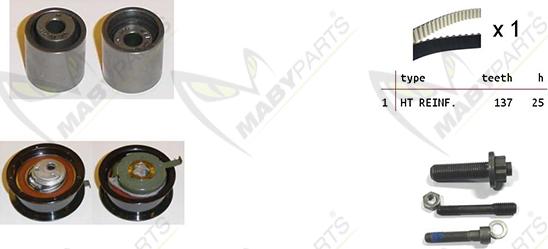 Mabyparts OBK010197 - Kit de distribution cwaw.fr