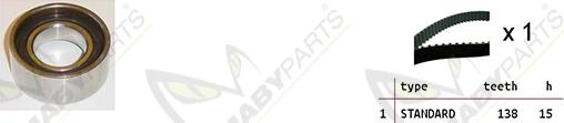 Mabyparts OBK010152 - Kit de distribution cwaw.fr