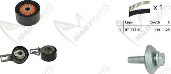 Mabyparts OBK010106 - Kit de distribution cwaw.fr